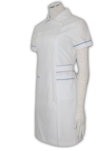 NU001 診所制服供應訂購 團體護士服 裙裝護士制服 護士制服公司